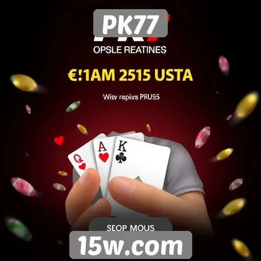 Promoções e bônus oferecidos pelo PK77